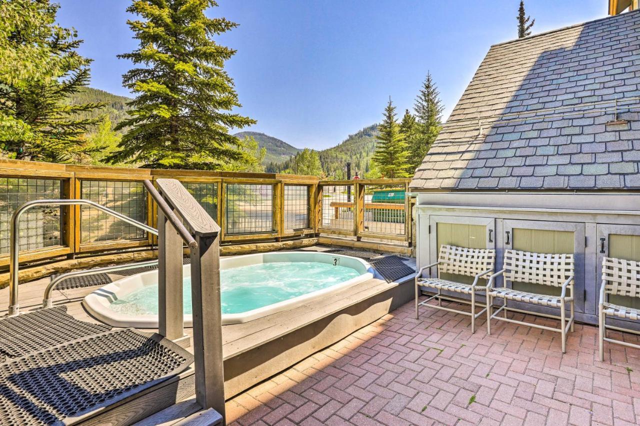 Keystone Ski Condo With Mtn View - Walk To Gondola! Exteriér fotografie