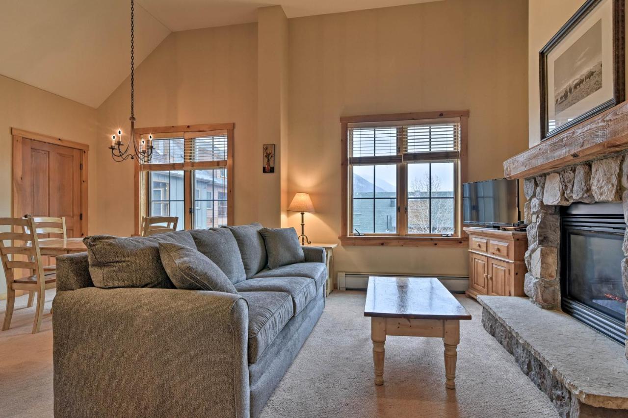 Keystone Ski Condo With Mtn View - Walk To Gondola! Exteriér fotografie